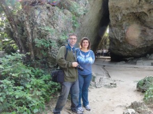 日本の原点を感じるツアーに参加したアメリカ人夫妻