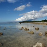 浦添市の海岸線